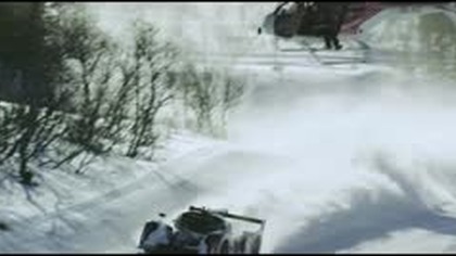Driftowanie po śniegu