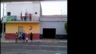 Przeprowadzka przez balkon