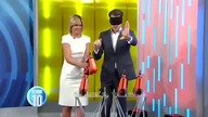 Blondi vs pistolet do wbijania gwoździ