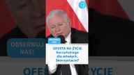 OFERTA NA ŻYCIE Kaczyńskiego dla młodych.  Skorzystacie? :D #shorts