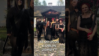 Zapraszamy na koncert do Lublina w klubie Fabryka Zgrzyt.  Pierwszy koncert trasy Krzyczę!