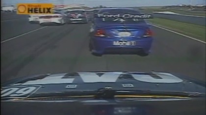 Craig Lowndes' massive crash at Calder Park 1999