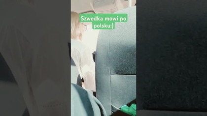 Szwedzka mówi po polsku.  #autostop #travel #vlog #podróże #norway #europe #poland