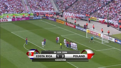 MŚ Niemcy 2006 - Kostaryka-Polska 1:2 (20. 06. 2006)