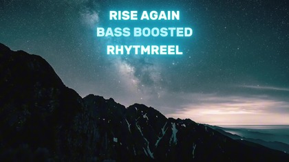  RhytmReel - Rise Again (BASS BOOSTED Synthwave 2025) | Official Lyric Video 