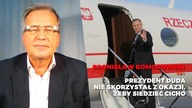 Komorowski o gratulacjach Dudy: Wcześniej z Trumpem jedli sobie z dziubków.