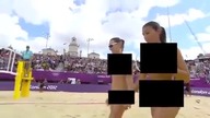 Ocenzurowana piłka plażowa wygląda zajebiście 