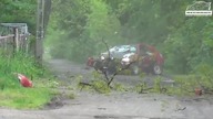 Niesamowity wypadek na rajdzie