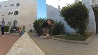 Parkour vs Pies