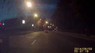 Motocyklista się nie wyrobił