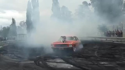 Kozackie palenie opon