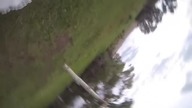 Filmowanie dronem młodej pary