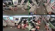 Chiny: Reakcja na zasłabnięcie w metrze