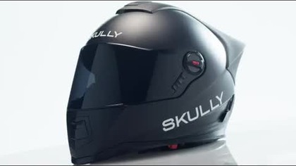 Zaawansowany technologicznie kask dla motocyklisty