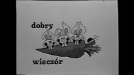 Jedynka - Studio, czołówka i tyłówka Wieczorynki, zapowiedzi, reklamy i plansza z 5 października 199