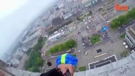 Skok z Pałacu Kultury