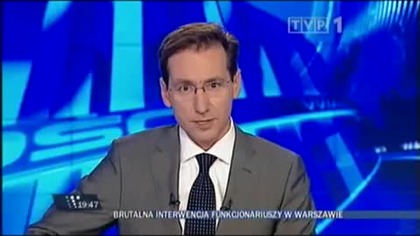 Strażnik miejski powalił kobietę