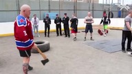 Trening w rosyjskim więzieniu 