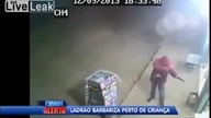 Złodziej  vs policjant po służbie (+18)