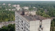 Lot dronem nad Prypecią