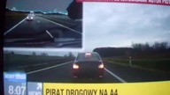 Pirat drogowy w BMW na A4