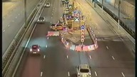 Wypadek w Rosji - tak tam sprawdzają się bariery    