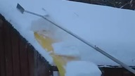 Dobry spos&oacute;b na odśnieżanie dachu