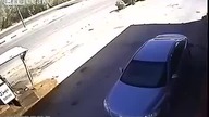 Wybuchowy arab na stacji benzynowej