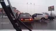 Kł&oacute;tnia na drodze