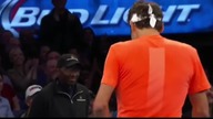 Federer vs  chłopiec 