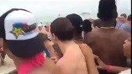 Fight na plaży