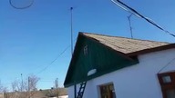 Dziwny pierścień na niebie w Kazachstanie