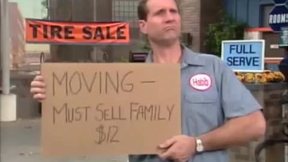 Al Bundy kombinuje jak zarobić 12$