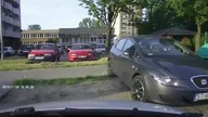 Debil w Mercedesie Tychy