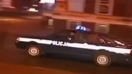 Bitwa Z Policją Niszczone Radiowozy Słupsk