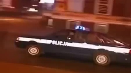 Bitwa Z Policją Niszczone Radiowozy Słupsk