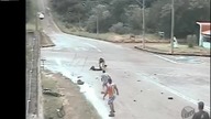 Poważny wypadek motocyklowy