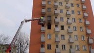 Koszalin: Pożar w wieżowcu! Dwie osoby ranne.  Mieszkańcy ewakuowani