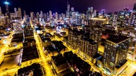 Chicago - Time-lapse nocą wygląda wręcz nierealnie