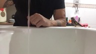 Ptaszek i jego wieczorna toaleta