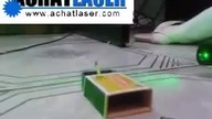 Laser vert 