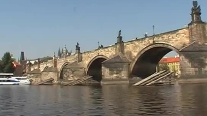 Travel: Charles Bridge, Prague - travel shorts