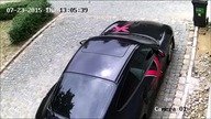 Wandal bezczelnie rysuje Porsche