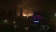Wielka eksplozja w mieście Tianjin w Chinach