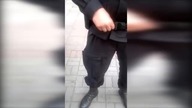 Zgasił policjant&oacute;w jak... papierosa w g&oacute;wnie !