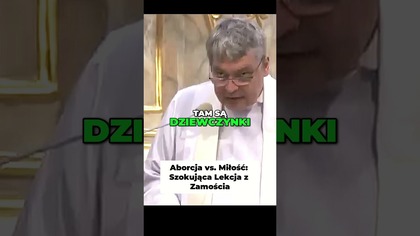 Aborcja vs Miłość Szokująca Lekcja z Zamościa #pawlukiewicz