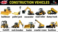 Construction Vehicles in English vocabulary