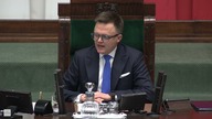 Posłowie PiS zagłuszyli Giertycha i wymusili przerwanie obrad.  Hołownia bezradny