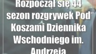 Rozpoczął się 44 sezon rozgrywek Pod Koszami Dziennika Wschodniego im.  Andrzeja Wawrzyckiego