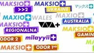 logotypy wszystkich stacji maksio+ (pytania dej w komentarzach)